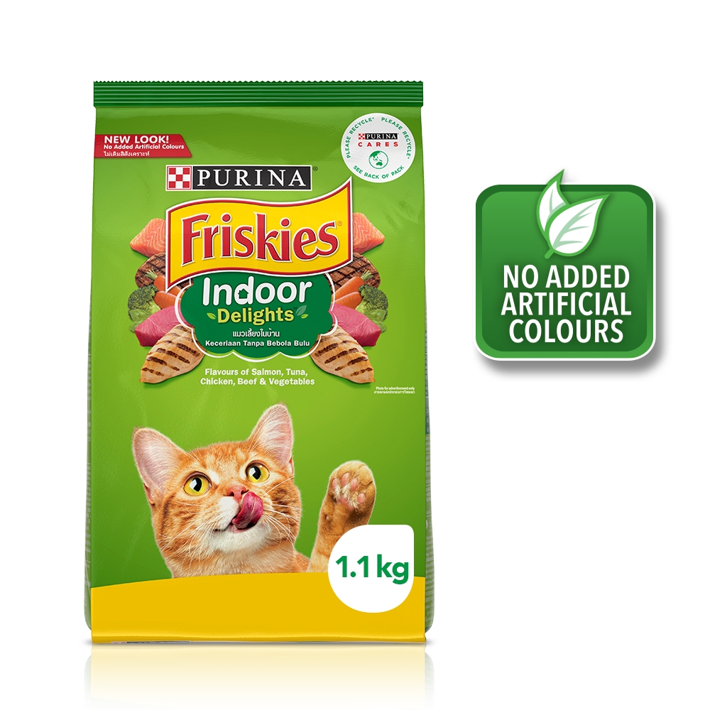 FRISKIES® Adult Indoor Delights Dry Cat Food