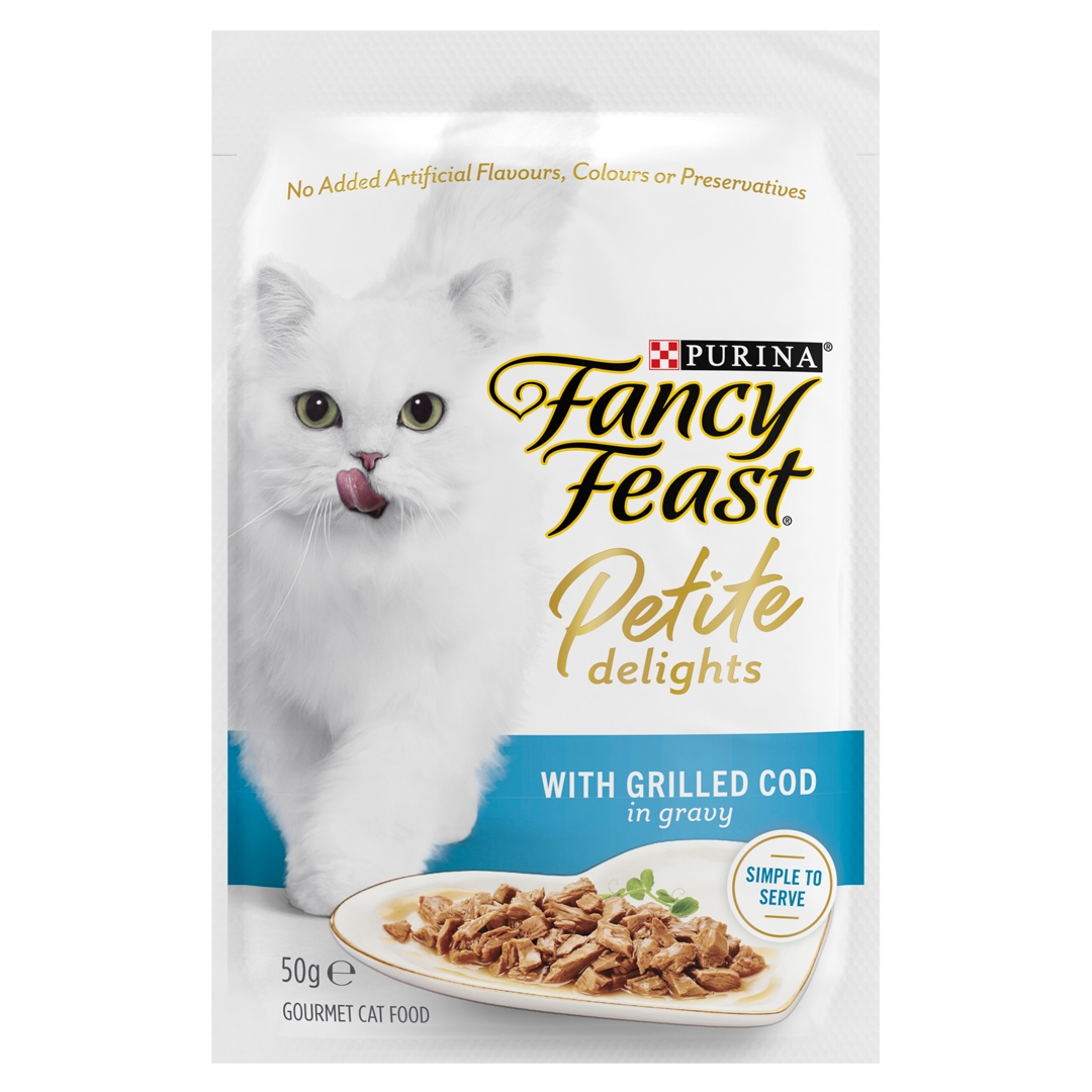 FANCY FEAST® Petite Delights Grilled Cod in Gravy