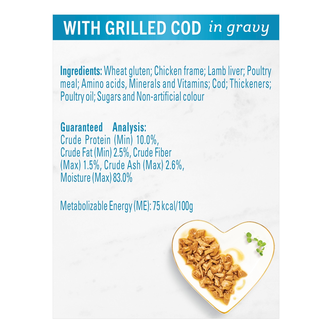 FANCY FEAST® Petite Delights Grilled Cod in Gravy