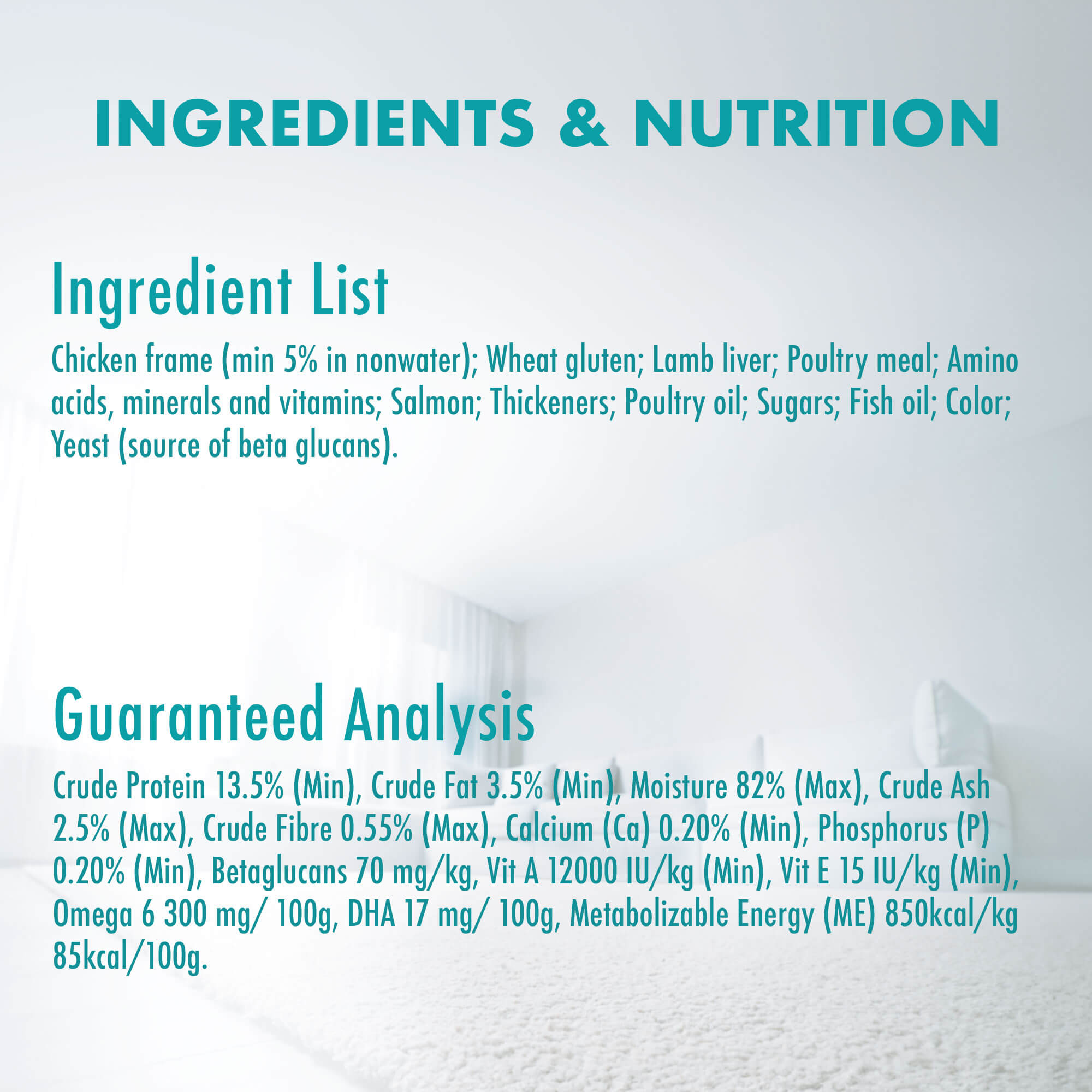 kitten chicken ingredients