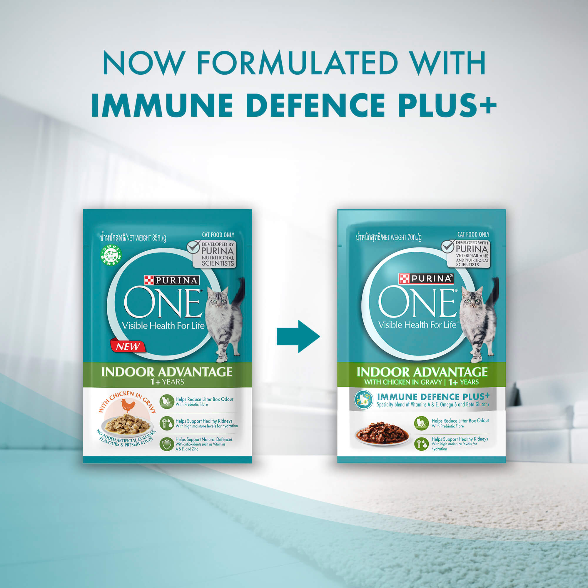 Adult Indoor Advantage with Chicken New formula