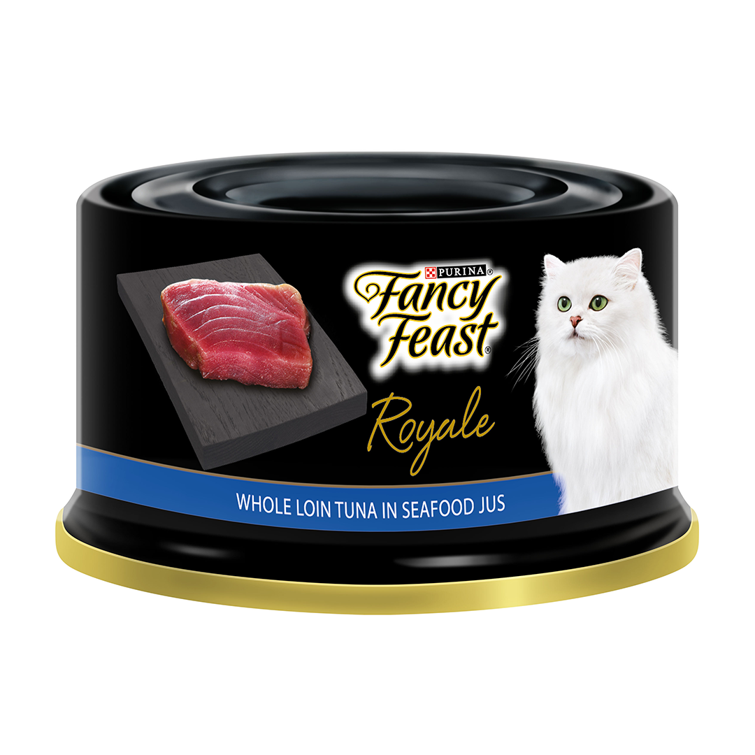 FANCY FEAST® Adult Royale Whole Loin Tuna in Seafood Jus Wet Cat Food