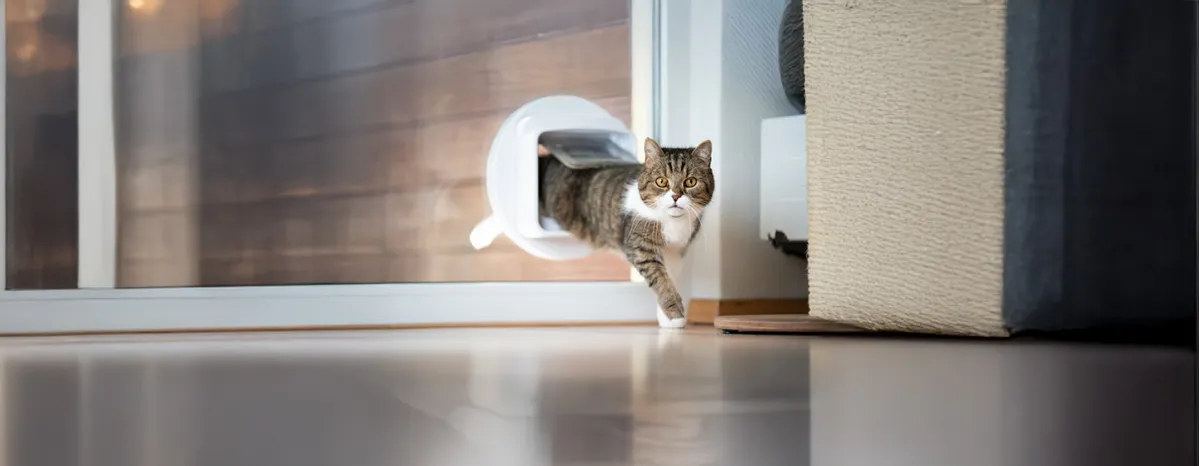 Training a Cat to Use a Cat Flap