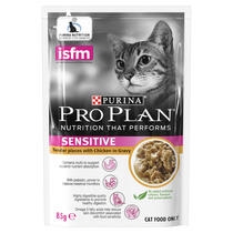 PRO PLAN® Adult Sensitive Skin with Chicken Wet Cat Food