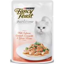 FANCY FEAST® Adult Inspirations Salmon, Spinach, Courgette & Green Beans Wet Cat Food