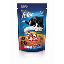 FELIX® Play Tubes Chicken & Liver Flavours Dry Cat Treats