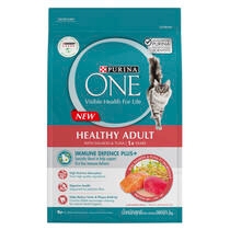 PURINA ONE® Healthy Adult with Salmon and Tuna Dry Cat Food