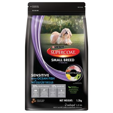 SUPERCOAT® Adult Small Breed Sensitive with Ocean Fish Dry Dog Food