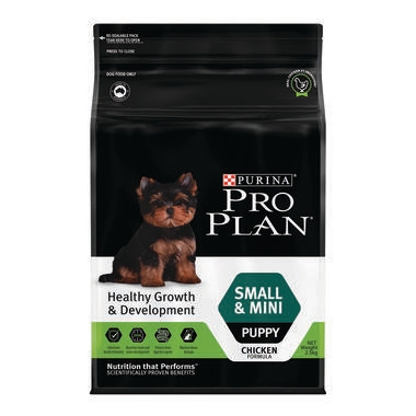 PRO PLAN® Puppy Healthy Growth & Development Small & Mini Breed with Chicken Dry Dog Food 1