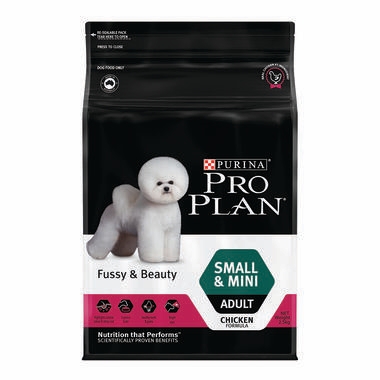 PRO PLAN® Adult Fussy & Beauty Small & Mini Breed with Chicken Dry Dog Food