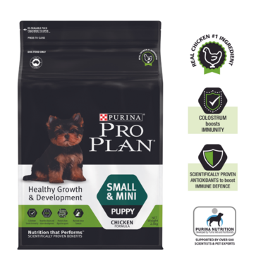 PRO PLAN® Puppy Healthy Growth & Development Small & Mini Breed with Chicken Dry Dog Food 2