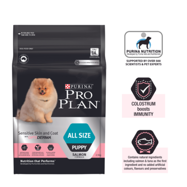 PRO PLAN® Puppy Sensitive Skin & Coat All Size with Salmon Dry Dog Food 2