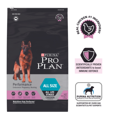 PRO PLAN® All Lifestages Performance with Chicken Dry Dog Food 2