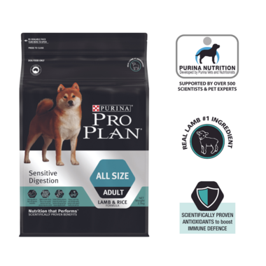 PRO PLAN® Adult Sensitive Digestion All Size with Lamb & Rice Dry Dog Food 2