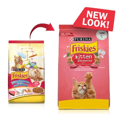 Friskies kitten discovery, new design