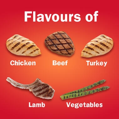 Friskies meaty grills flavours