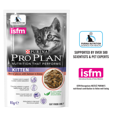 PRO PLAN Kitten, with Salmon, Wet Cat Food