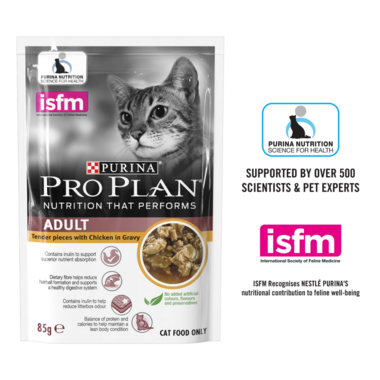 Wet Cat Food PRO PLAN Adult, with Salmon