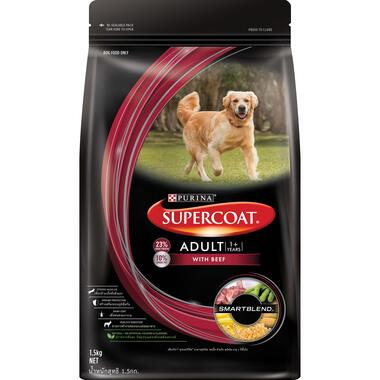 SUPERCOAT® Adult All Breed Beef Dry Dog Food