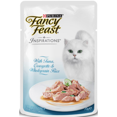 FANCY FEAST® Adult Inspirations Tuna, Courgette & Wholegrain Rice Wet Cat Food