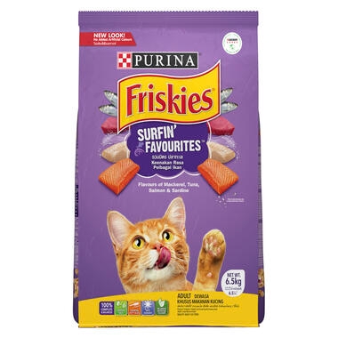 FRISKIES® Adult Surfin' Favourites Dry Cat Food