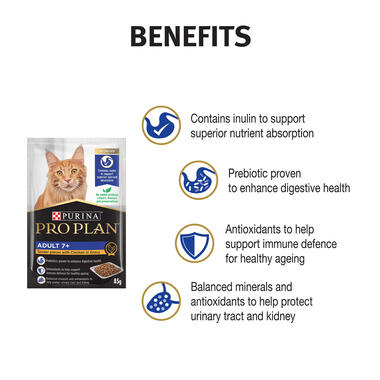 PRO PLAN® Adult 7+ with Chicken Wet Cat Food 5