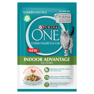 PURINA ONE® Adult Indoor Advantage with Chicken Wet Cat Food