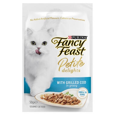 FANCY FEAST® Petite Delights Grilled Cod in Gravy