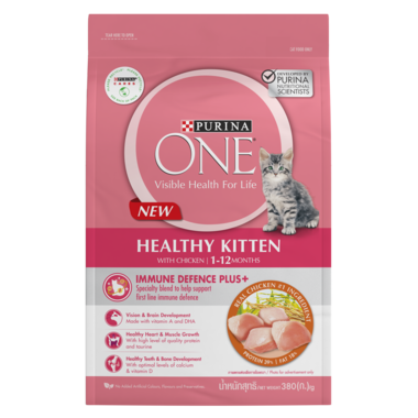 PURINA ONE® Healthy Kitten with Chicken Dry Cat Food 1