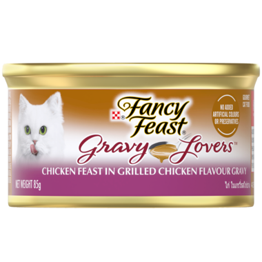 FANCY FEAST® Gravy Lovers Chicken Feast in Grilled Chicken Flavour Gravy