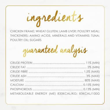 Grilled Cans - Chicken Feast Guaranteed Analysis