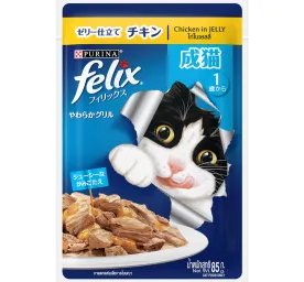 FELIX® As Good As It Looks Adult Chicken in Jelly Wet Cat Food