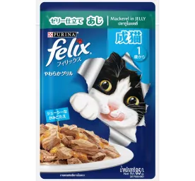 FELIX® As Good As It Looks Adult Mackerel in Jelly Wet Cat Food