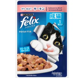FELIX® As Good As It Looks Adult Salmon in Jelly Wet Cat Food