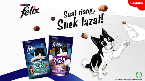 Treat your cat to the all-new FELIX® Cat Treats!