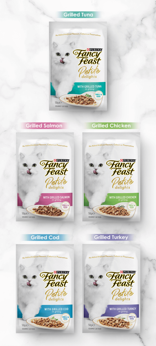 Fancy Feast Petite Delights Packs